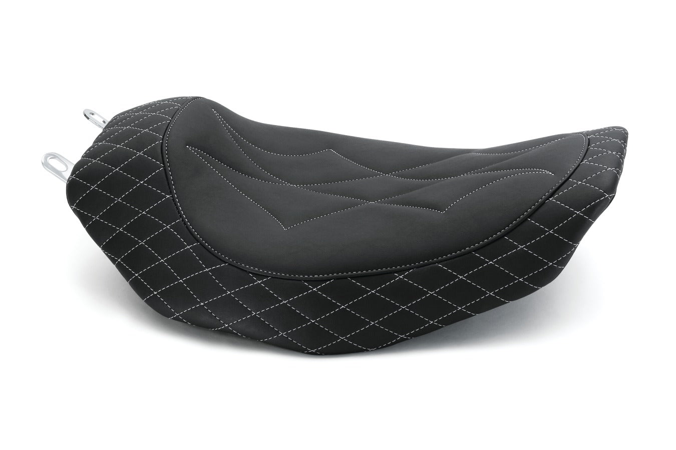 Revere Journey Diamond Solo Motorcycle Seat for Harley-Davidson FL Touring 1997-2007