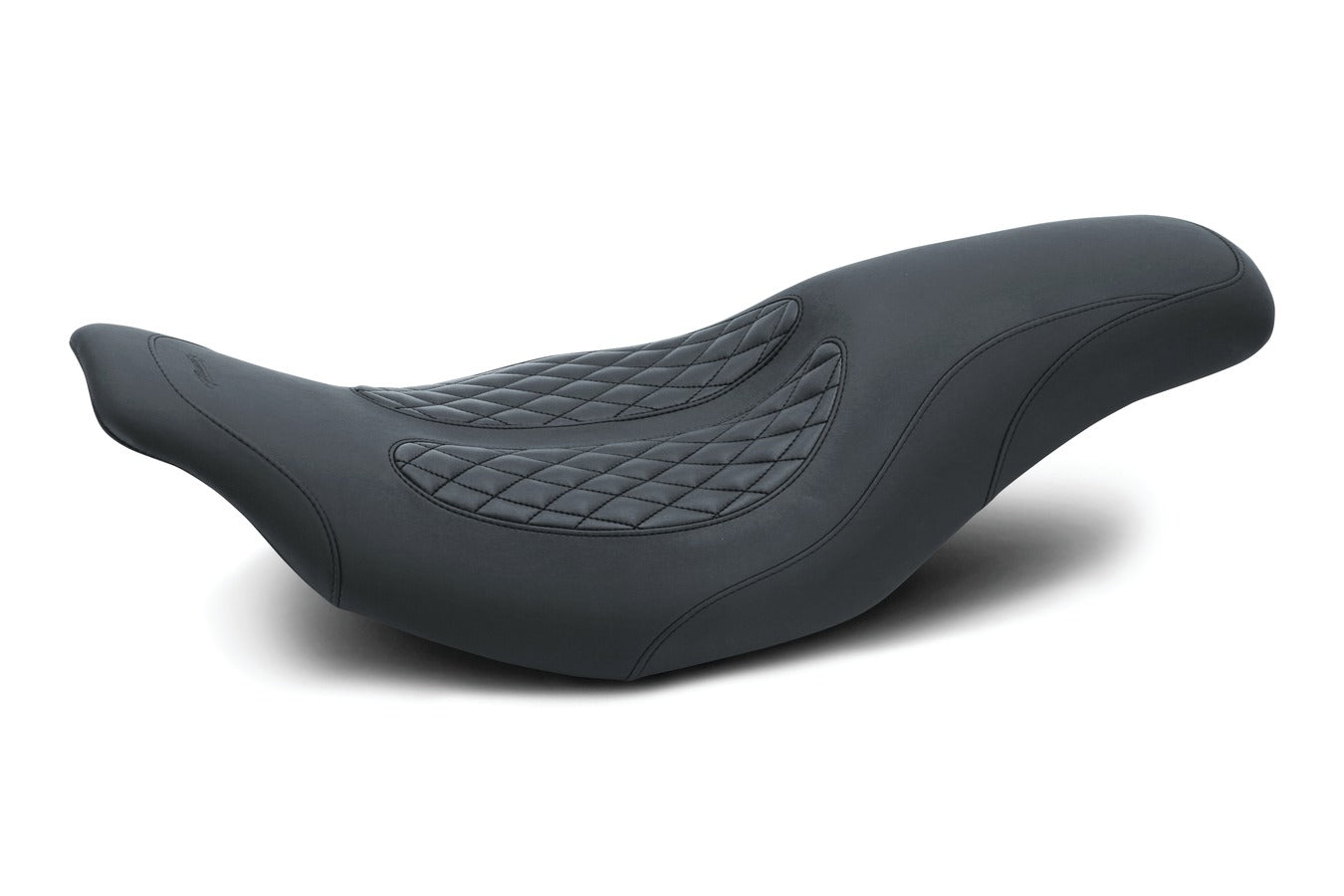 Signature Series Fastback™ One-Piece, 2-Up Motorcycle Seat by Dave Perewitz for Harley-Davidson Electra Glide & Road Glide 1997-2007