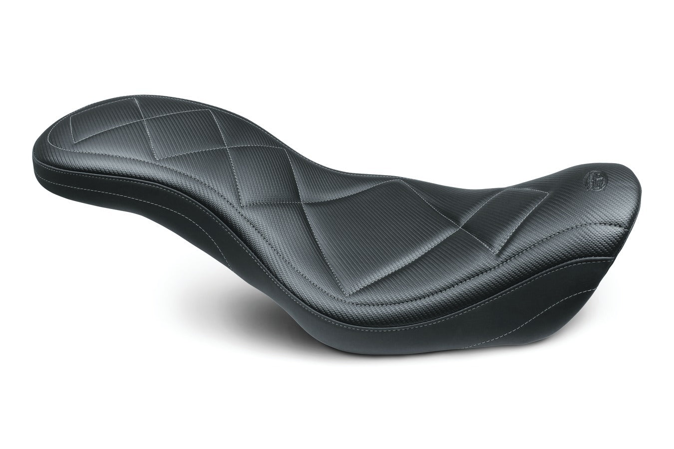 Super Tripper™ One-Piece, 2-Up Motorcycle Seat for Harley-Davidson Fat Bob 2014-2017