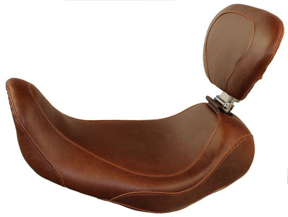 Wide Tripper™ Solo Motorcycle Seat for Harley-Davidson Dyna 2006-2017