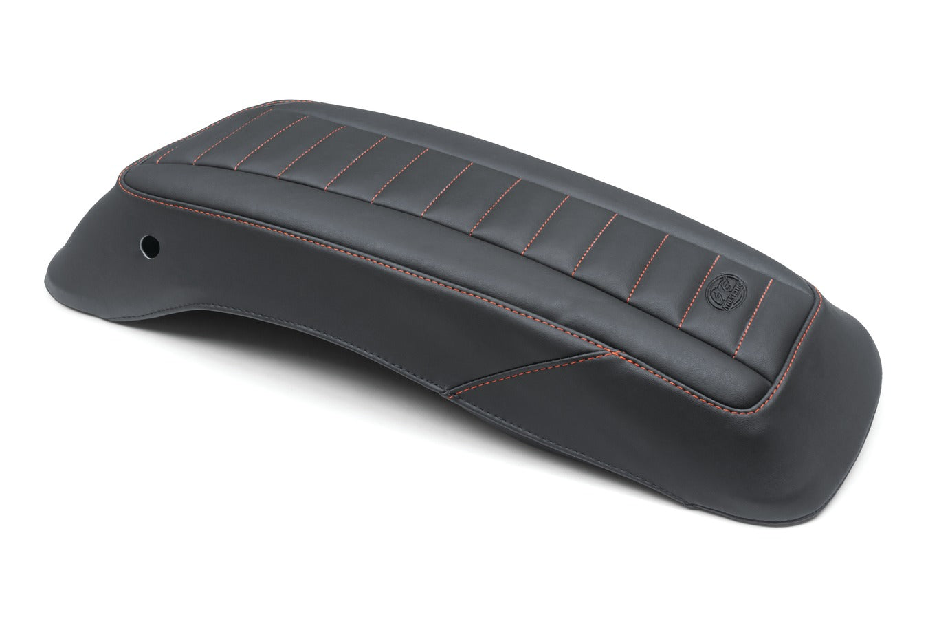 MUSTANG ハーレーダビッドソンシングルシート ブラック サイドバッグカバー Deluxe Saddlebag Lid Covers for Harley-Davidson Early FL Touring 1993-
