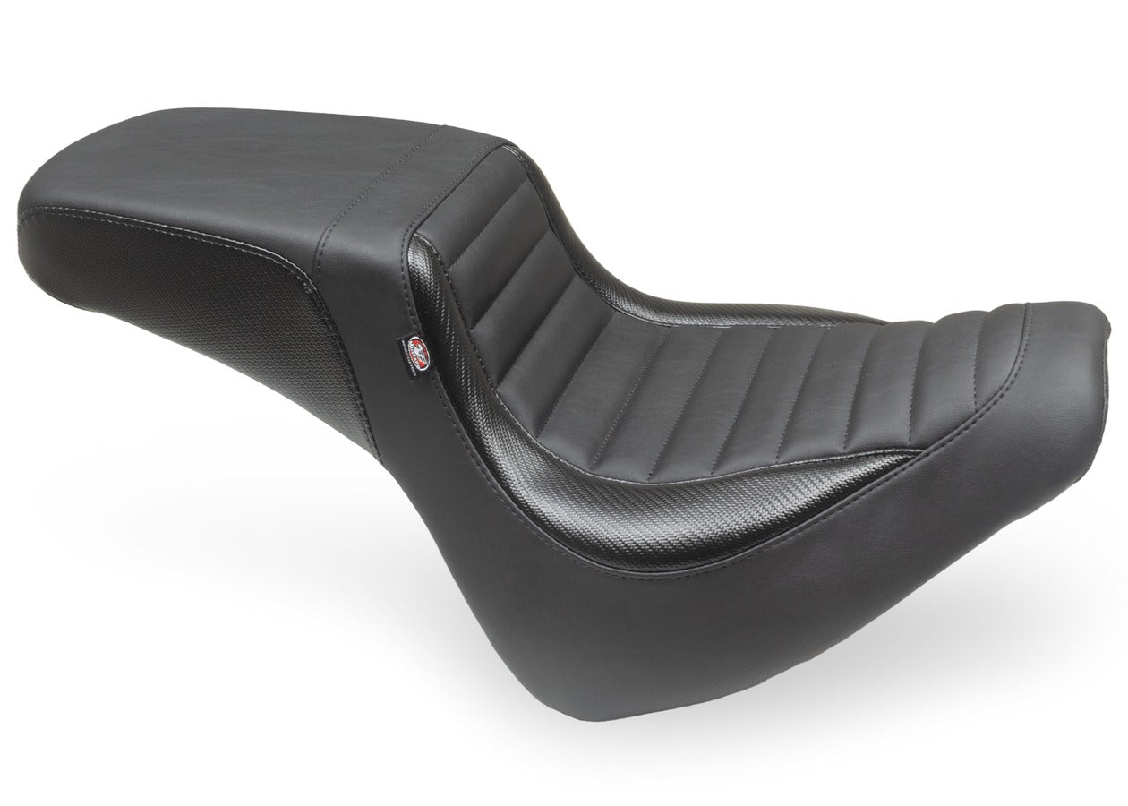 Squareback One-Piece, 2-Up Motorcycle Seat for Harley-Davidson Fat Bob 2018-2023