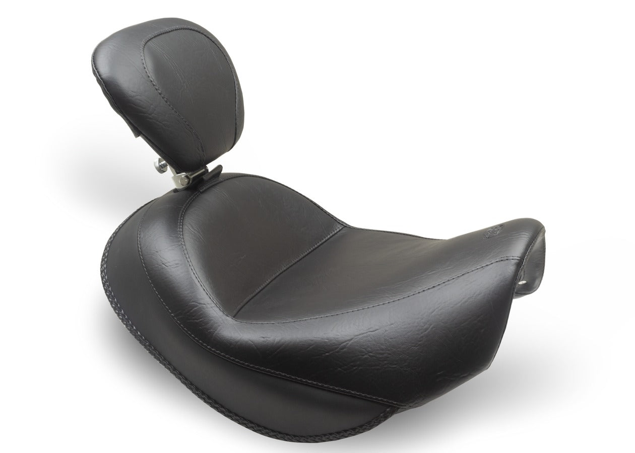 Wide Touring Motorcycle Seat for Suzuki Boulevard C90T, 2015-2019