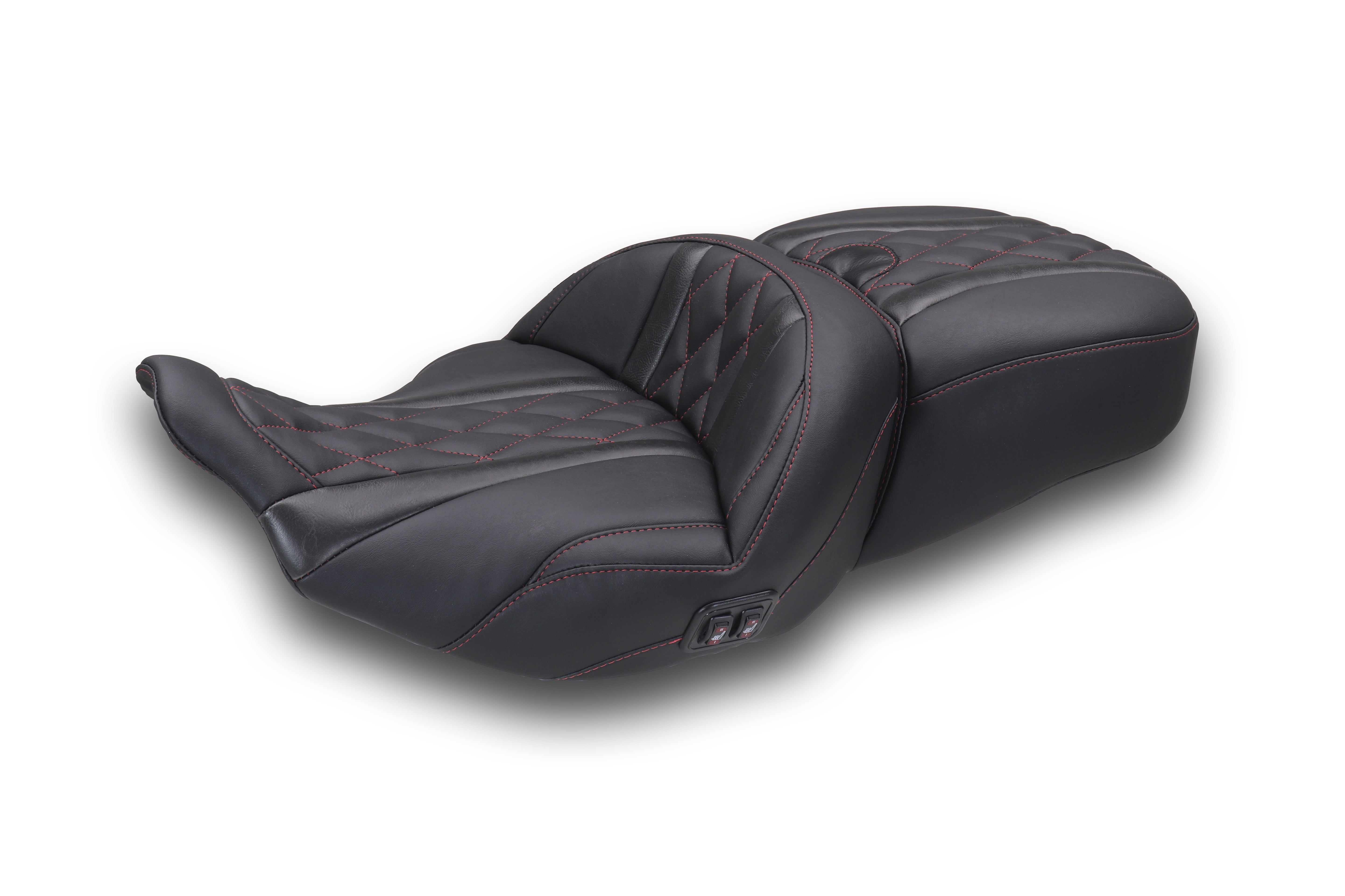 Super Touring Standard Reach One Piece 2-Up for Harley Davidson™ 2023-2026 CVO Road Glide (ST) and Street Glide 2024-2026 Road Glide and Street Glide