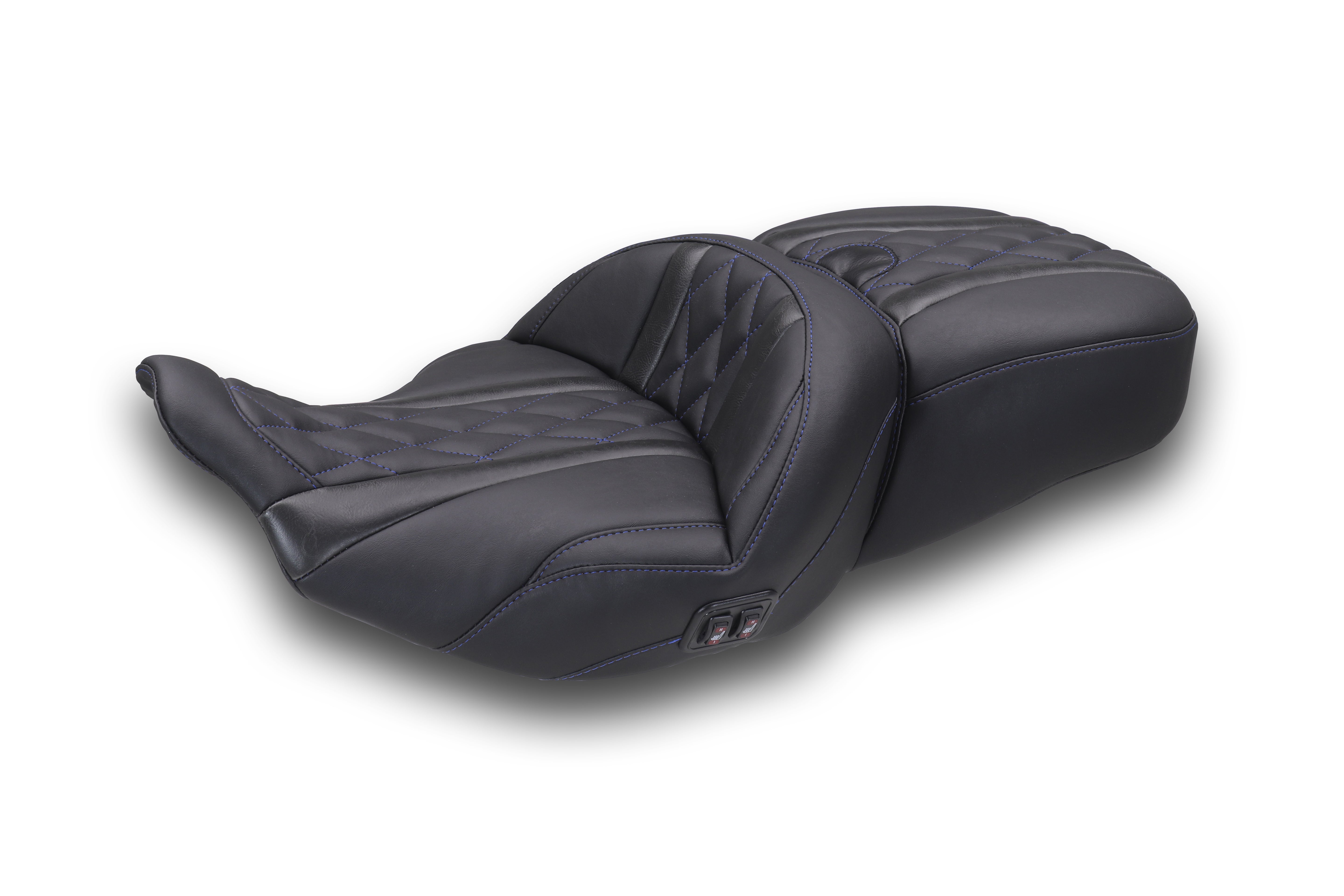 Super Touring Standard Reach One Piece 2-Up for Harley Davidson™ 2023-2026 CVO Road Glide (ST) and Street Glide 2024-2026 Road Glide and Street Glide