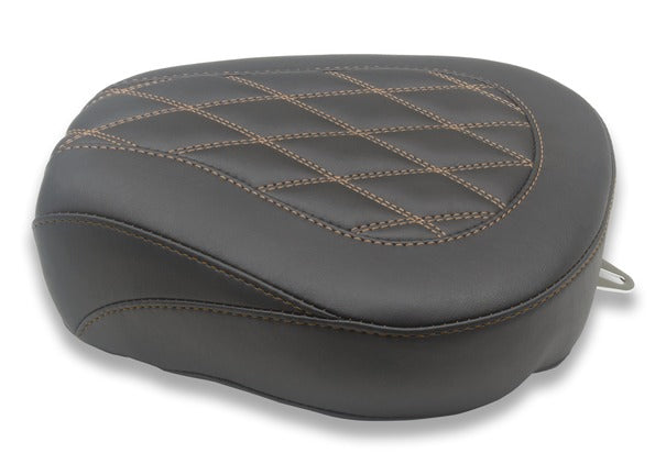 Mustang Wide Tripper Solo Seat For Harley-Davidson Fat Boy | West