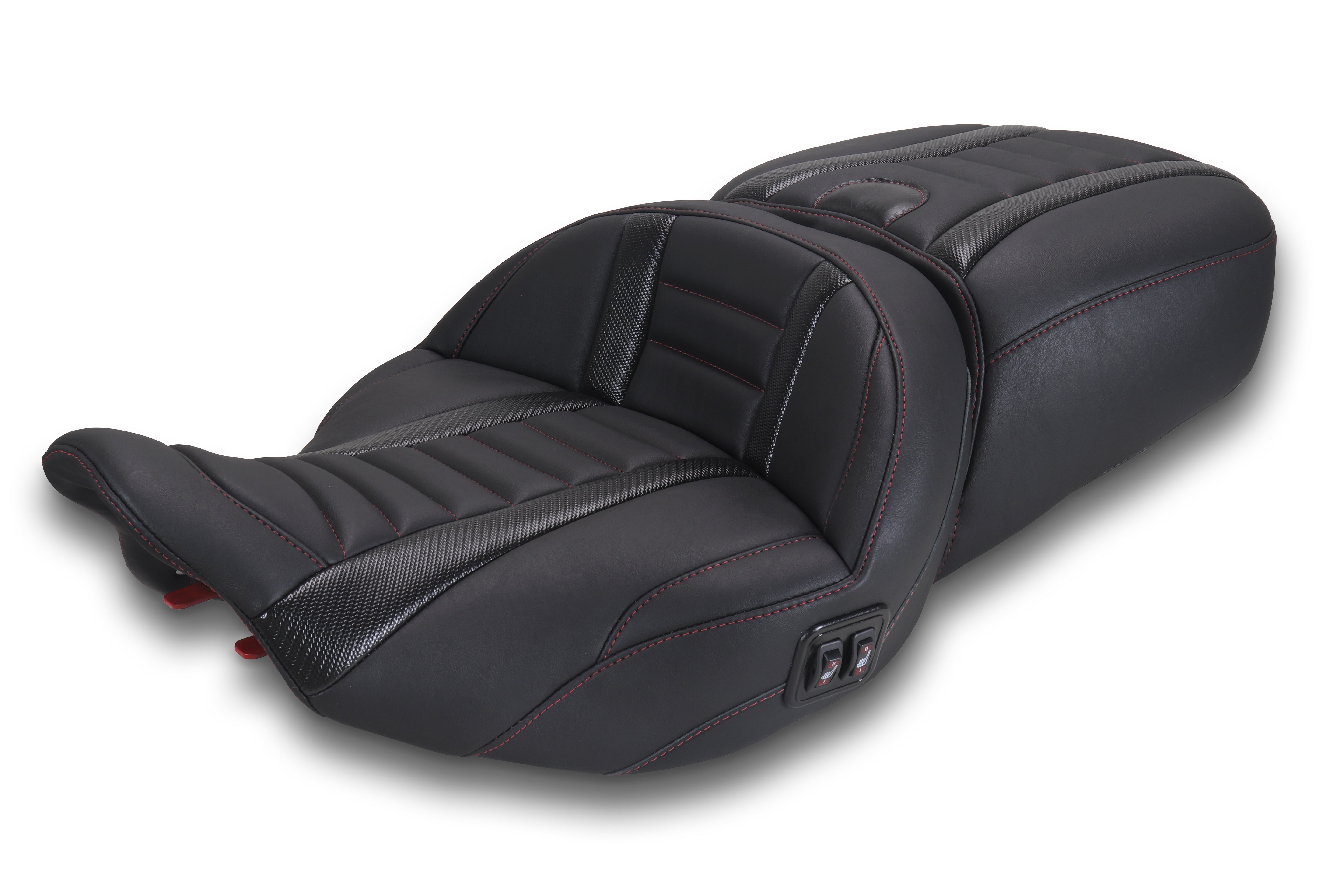 Super Touring Standard Reach One Piece 2-Up for Harley Davidson™ 2023-2026 CVO Road Glide (ST) and Street Glide & 2024-2026 Road Glide and Street Glide