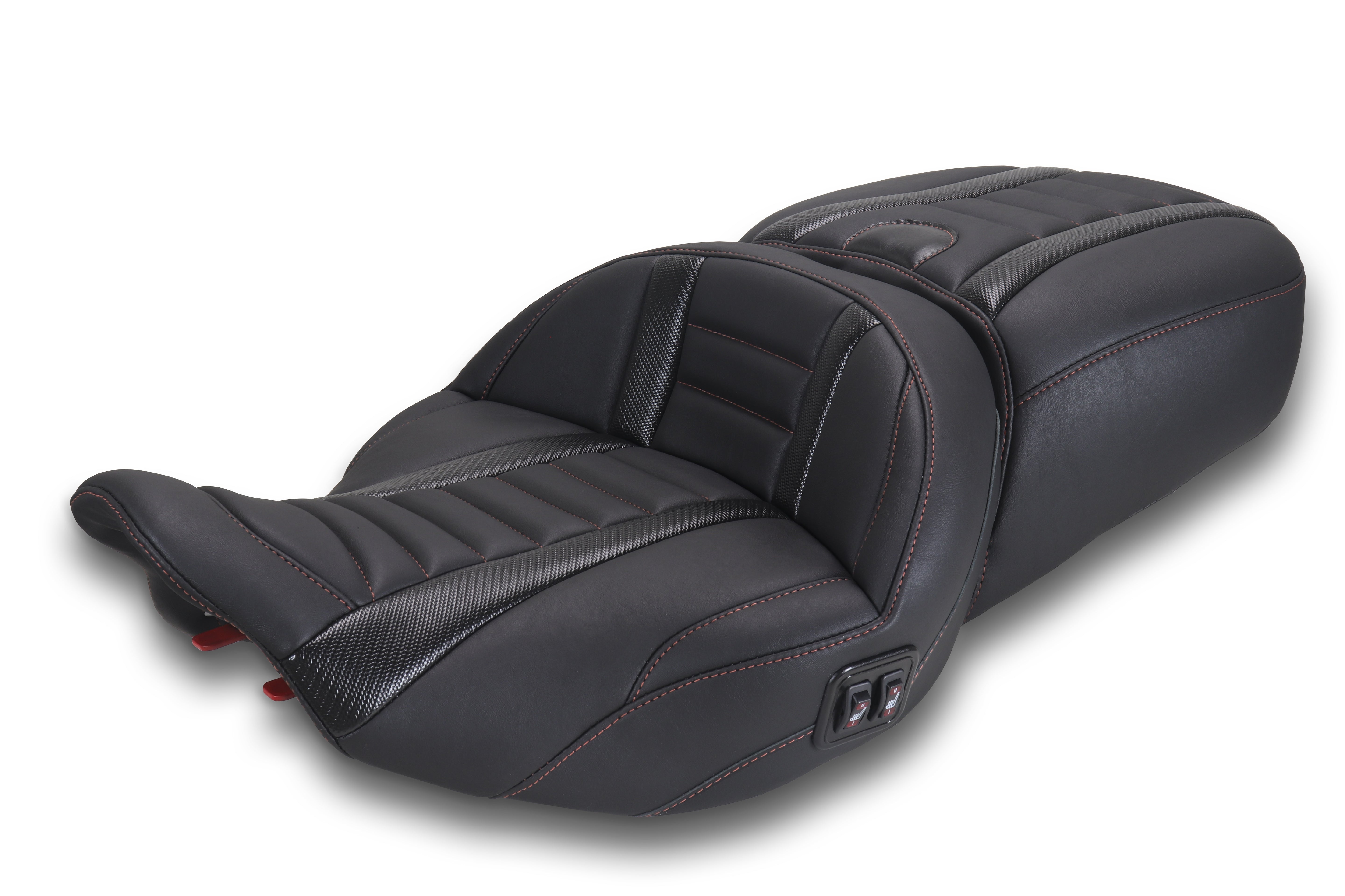 Super Touring Standard Reach One Piece 2-Up for Harley Davidson™ 2023-2026 CVO Road Glide (ST) and Street Glide & 2024-2026 Road Glide and Street Glide