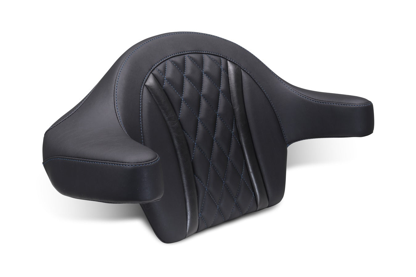 Deluxe Diamond Extended Arm Wrap-Around Backrest for Harley Davidson™ 2023-2026 CVO Road Glide (ST) and Street Glide 2024-2026 Road Glide and Street Glide