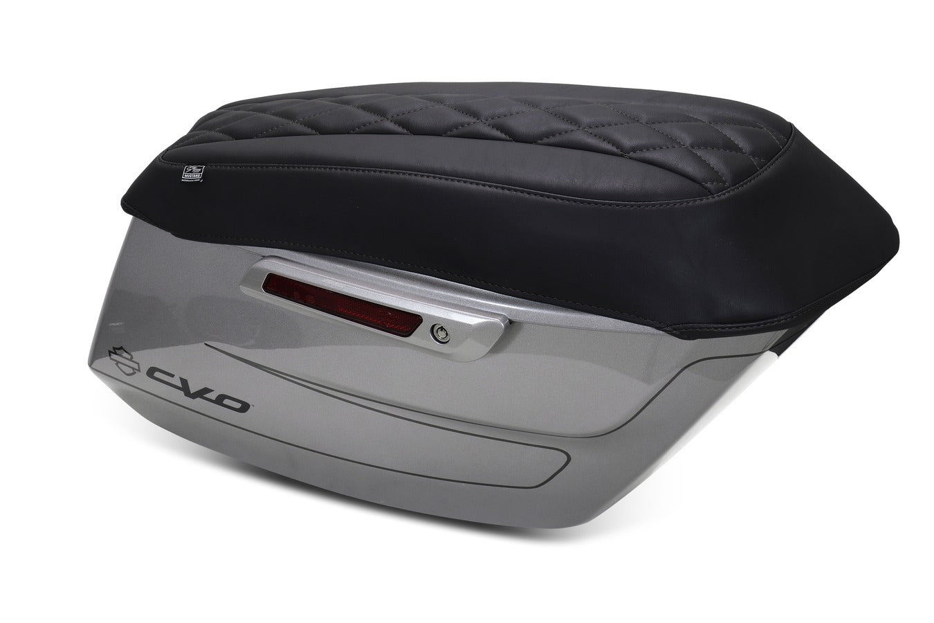Deluxe Diamond Saddlebag Lid Covers for Harley Davidson ™ 2023-2026 CVO Road Glide (ST) and Street Glide 2024-2026 Road Glide and Street Glide