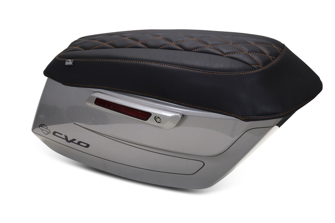 Deluxe Diamond Saddlebag Lid Covers for Harley Davidson ™ 2023-2026 CVO Road Glide (ST) and Street Glide 2024-2026 Road Glide and Street Glide