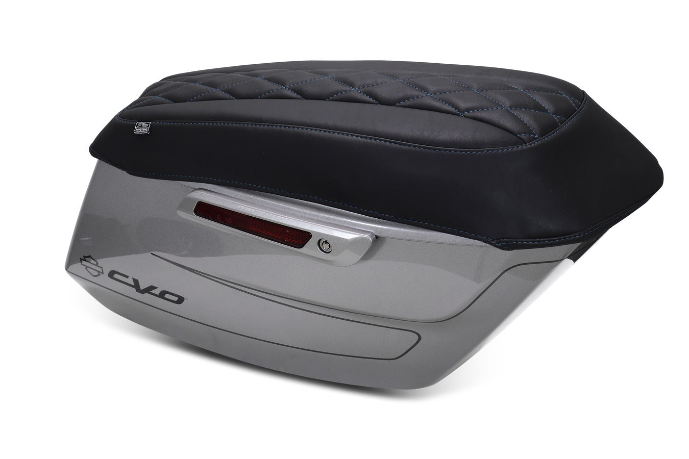 Deluxe Diamond Saddlebag Lid Covers for Harley Davidson ™ 2023-2026 CVO Road Glide (ST) and Street Glide 2024-2026 Road Glide and Street Glide